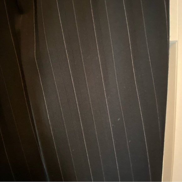 Rafaella Black Pinstripe Women's size 6 Dressy Career Work Pants Trousers - Picture 5 of 6